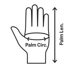 How to measure your hand for cycling gloves